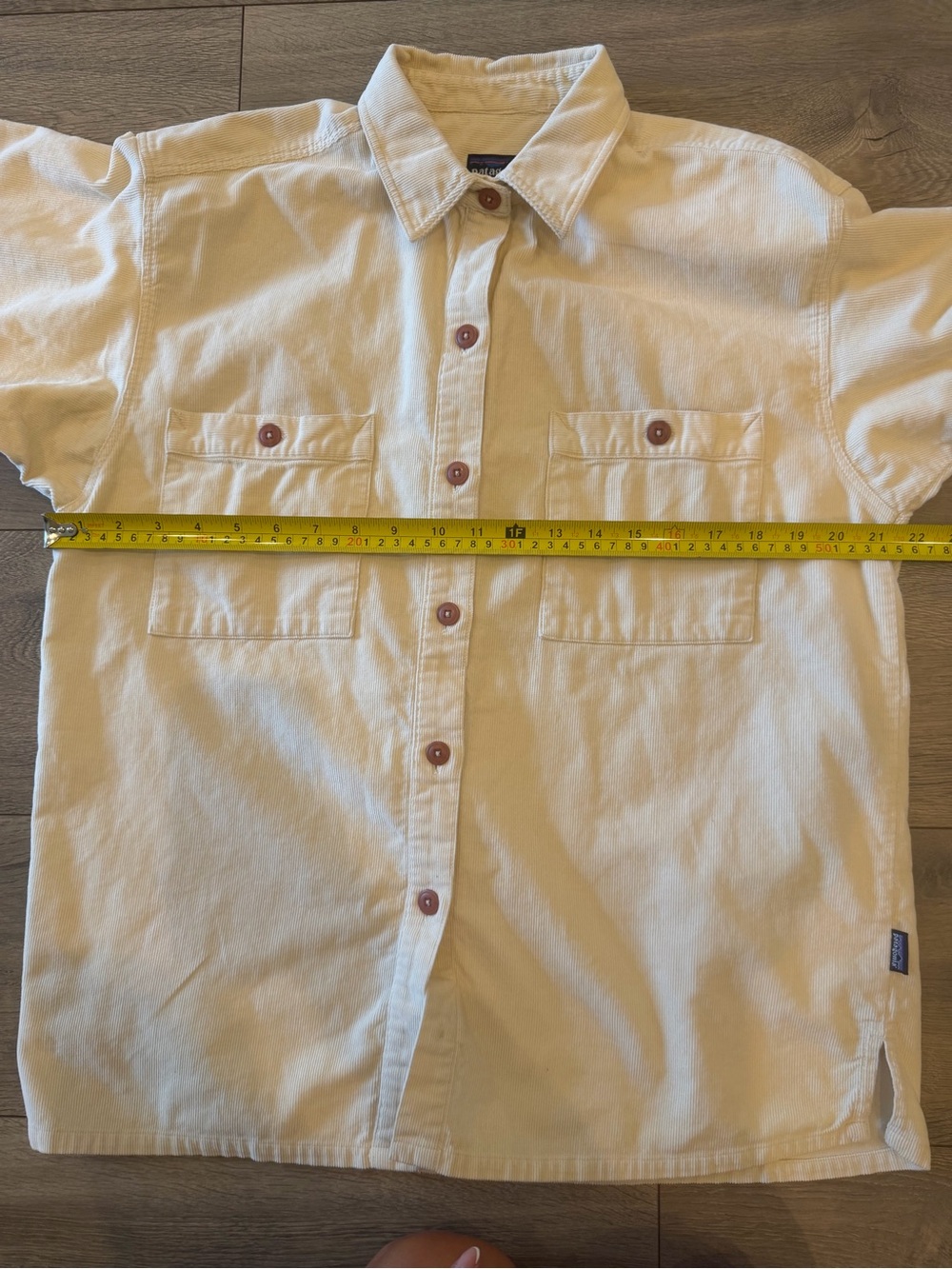 Women's Patagonia Corduroy Shacket Overshirt Jacket 100% Cotton - Picture 6 of 8